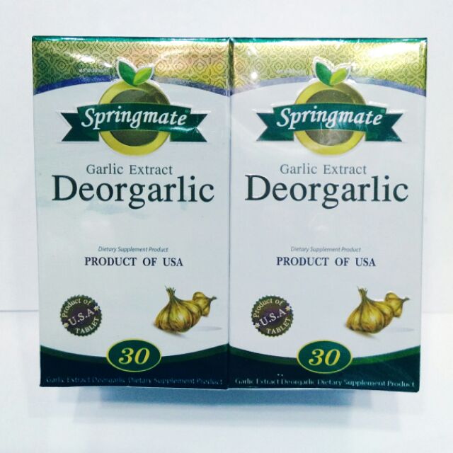 Springmate Deorgarlic (สปริงค์เมท)30+30เม็ด