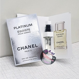 มีเสน่ห์เย้ายวนเกินต้านทาน 😍 น้ำหอม Chanel Platinum Egoiste Pour Homme edt. ขนาดทดลอง ของแท้ 100%