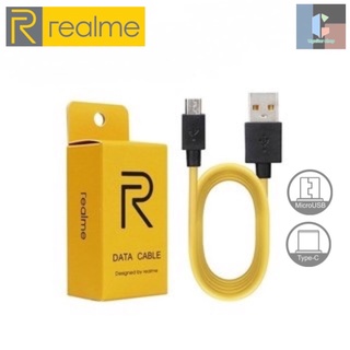 สายชาร์จRealme Micro usb สายชาร์จType C Data cable Fast charge ใช้ได้กับรุ่น เรียวมี​​5/​ 5i, 5S/Realme​ C2/C3/C17/C1