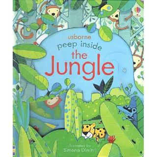 DKTODAY หนังสือ USBORNE PEEP INSIDE THE JUNGLE