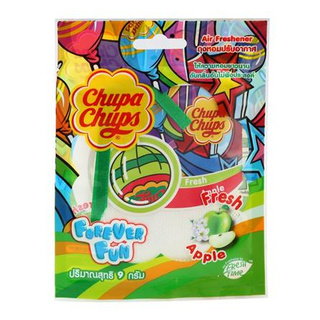 ถุงหอมปรับอากาศ CHUPA CHUPS เฟรช แอปเปิ้ล ให้ความหอมสดชื่นยาวนาน และกลบกลิ่นอันไม่พึงประสงค์