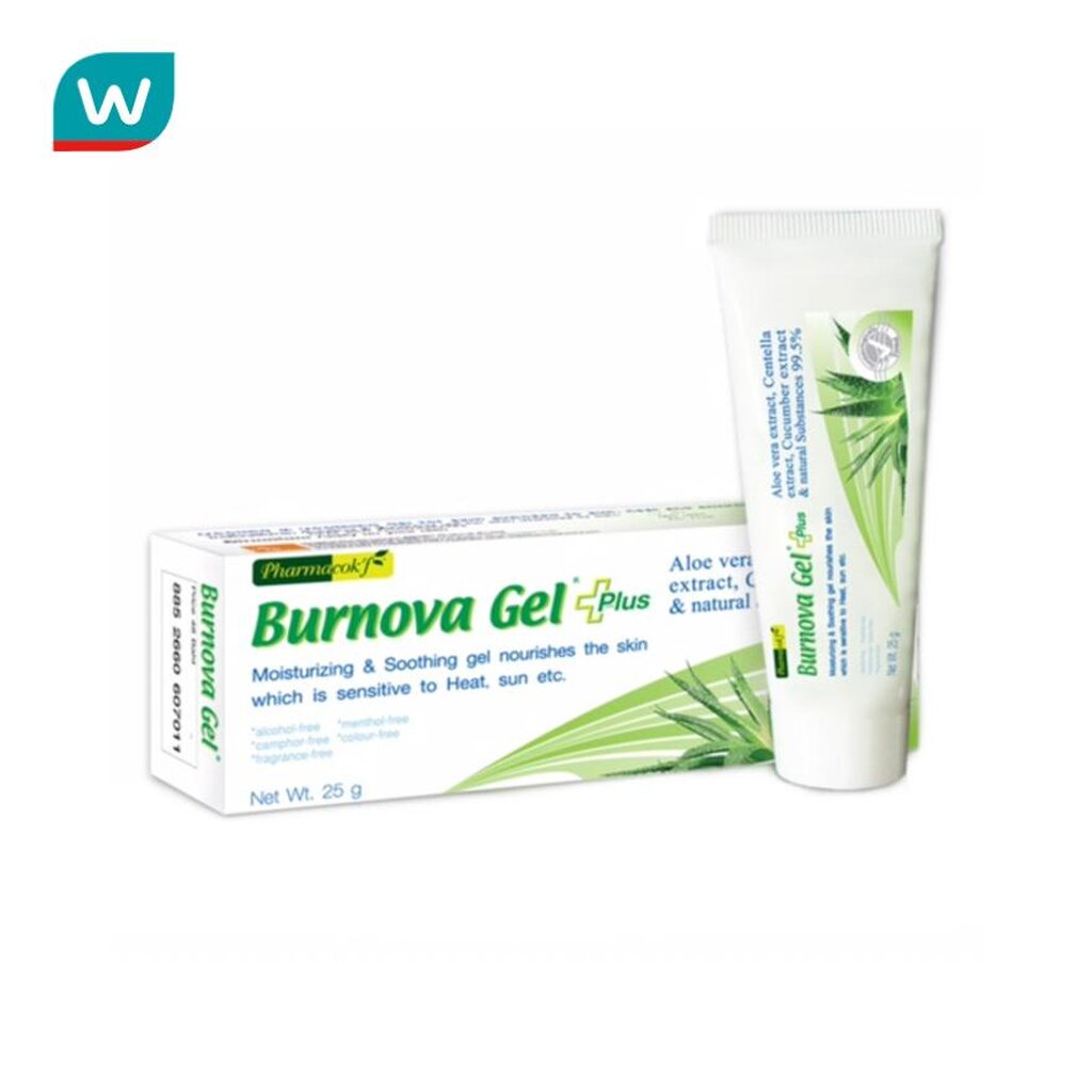 Burnova เบอร์นโนว่า เจล พลัส 25กรัม