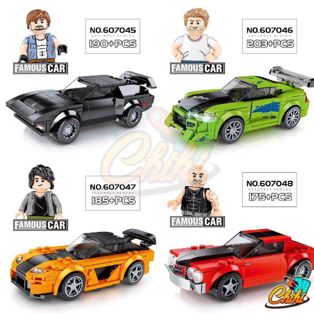 ตัวต่อบล็อคใหญ่ Lego ตัวต่อเลโก้รถแข่ง Sembo Block Race Car เลโก้รถฟอร์มูล่า