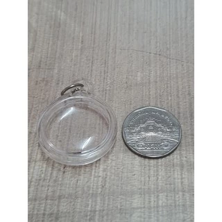 กรอบใสใส่เหรียญครุฑ พ.ศ. 2517กลมใส