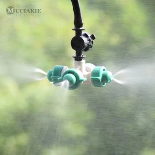 หัวฉีดสปริงเกอร์ 6mm. สายไมโครหัวพ่นละอองหมอก หัวละอองฝอย หัวพ่นหมอก หัวน้ำหยด ละเอียด ฝอย กระจาย พ่นหมอก 4/7mm หัวไมโคร
