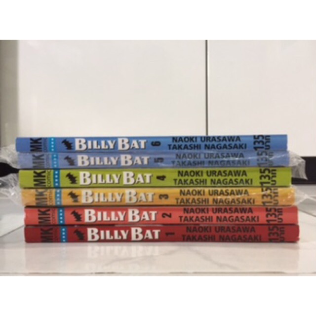 หนังสือการ์ตูน Billy Bat เล่ม 1-6 สภาพใหม่