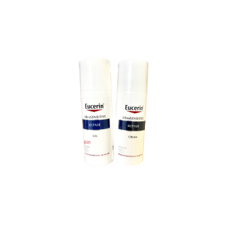 Eucerin Ultra SENSITIVE Repair gel 50ml ยูเซอริน อัลตร้าเซ็นซิทีฟ รีแพร์ เจล-ครีม 50มล.