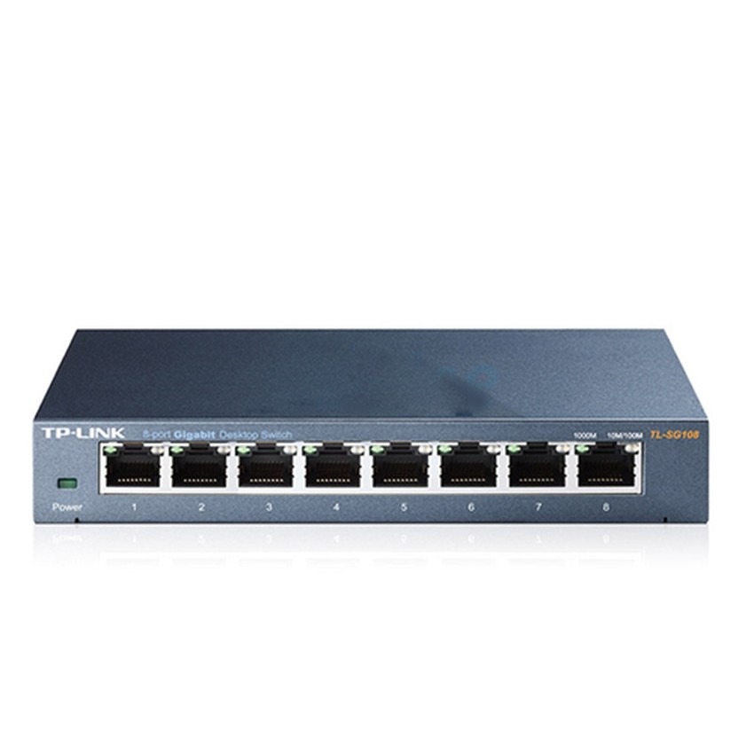 TPLINK Gigabit Switching Hub 8 Port TLSG108 (Black) Shopee Thailand