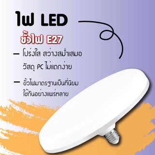 หลอดไฟ LED หลอดไฟUFO หลอดไฟทรงจานบิน หลอดไฟประหยัดพลังงาน