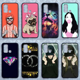 เคส Samsung A21s ลายแนวๆ ขอบนิ่มหลังแข็ง เคสมือถือ เคส Caseเคส TPU ขอบนิ่มหลังแข็ง ไม่ขูดตัวเครื่อง ไม่กัดขอบช่วยปกป้องม