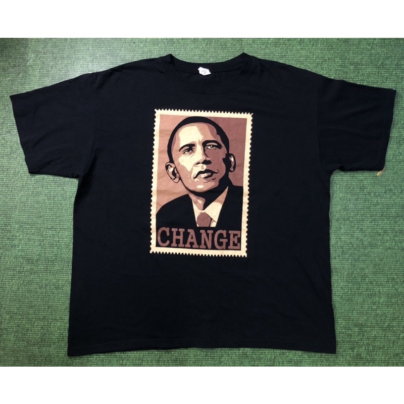 เสื้อยืด obama size XL