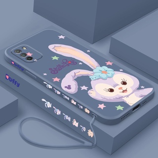 เคสซิลิโคน ลายการ์ตูน พร้อมสายคล้อง ป้องกันกล้อง สําหรับ vivo 1601 1602 v2026 v2027 1606 1610 1611 1612 1713 1714 1716 1718 1719 1723 1726 1808 1811 1812 1816 1820