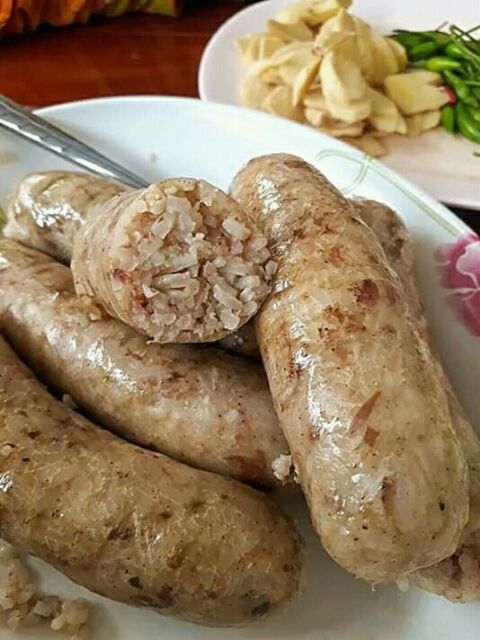 ไส้กรอกข้าวเนื้อ 10 ลูกحلال (บางรายทางร้านสุ่มให้ ได้ 15 ลูก) หนักเกือบๆ 2 กิโล อร่อยจีจี ส่งฟรี - รูปที่ 3