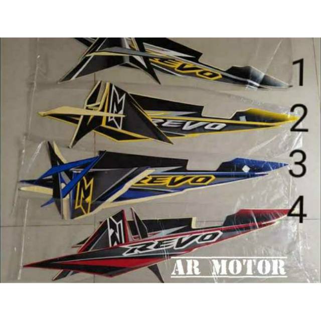 STRIPING / สติ๊กเกอร์ / OLD REVO LINE