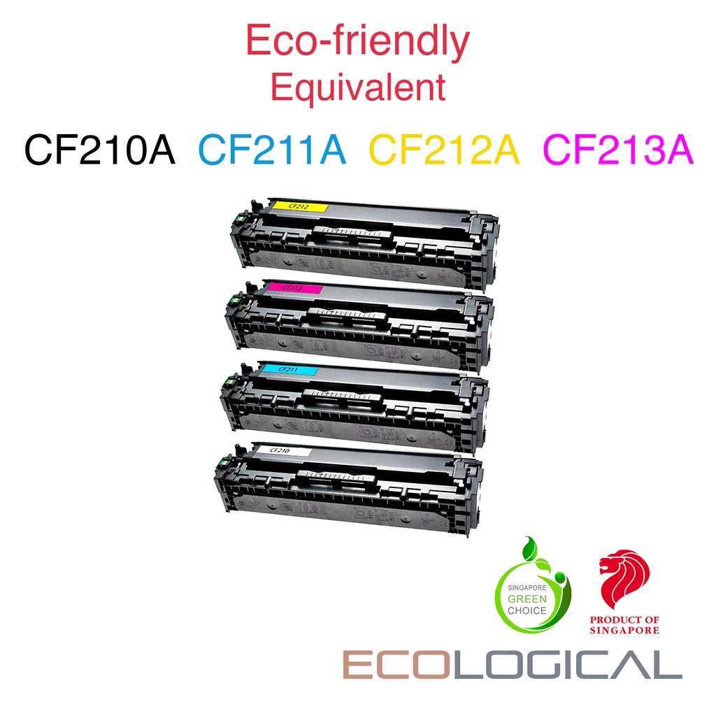 CF210A / CF211A / CF212A / CF213A / CF210X ตลับหมึก (131a / 131X / MFP M276nw M251nw)