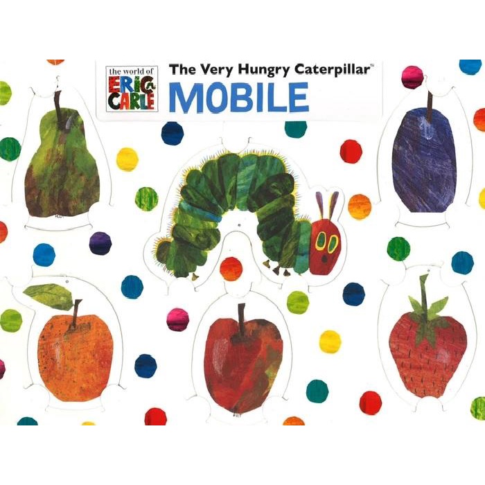 BBW หนังสือ Eric Carle'S The Very Hungry Caterpillar Mobile ISBN: 9781452105147