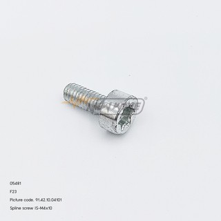 05481 SPLINE SCREW IS-M4×10 F23 9800 SUPER