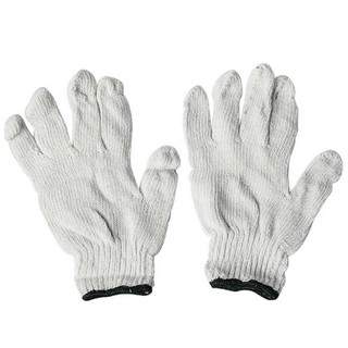 papamami Cotton Knit Gloves ถุงมือถักผ้าดิบ (2โหล)