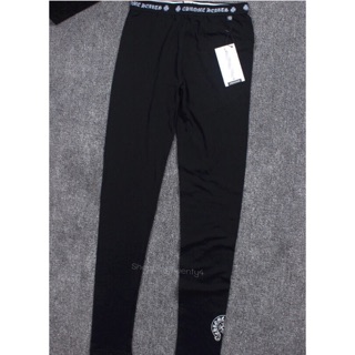 พร้อมส่ง...Legging Chrome hearts สีดำ