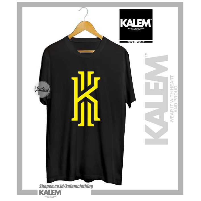 Kyrie Irving Logo Basketball Distro T-Shirt เสื้อยืดกีฬาสุดเท่ - KALEMCLOTHING