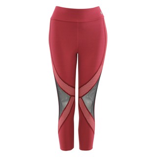 TA ACTIVE GEOMETRIC CROP LEGGING กางเกงเลคกิ้ง ทรง3ส่วน