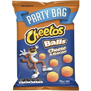 Cheetos Cheese &amp; Bacon Balls 135g. ชีโตสชีสและเบคอนบอล 135 กรัม