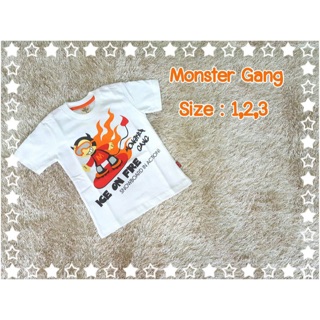 เสื้อยืด Monster Gang