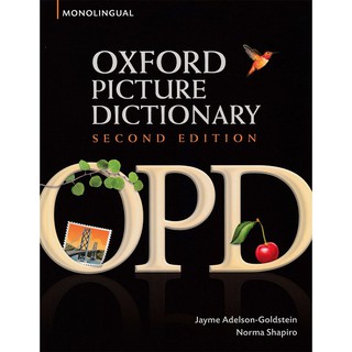 DKTODAY หนังสือ Oxford Picture Dictionary (Monolingual English) 2nd Edition