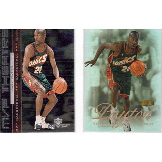 [Upper Deck] / [Fleer] 1999 / 2000 NBA Basketball Cards Gary Payton