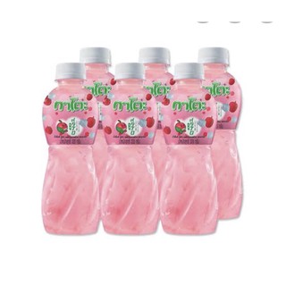 6ขวด กาโต่ะ น้ำลิ้นจี่ ผสมวุ้นมะพร้าว ขนาด 320 ml