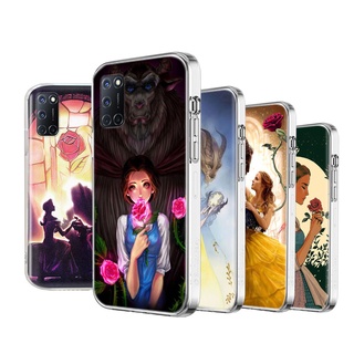 เคสใส แบบนิ่ม ลาย Beauty and the Beast WI-21 สําหรับ Motorola Moto G7 Power G7 Play G6 G31 G41 G51 G71 Plus