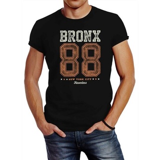 เสื้อผ้าผชเสื้อยืด พิมพ์ลาย New York City Bronx 88S-5XL