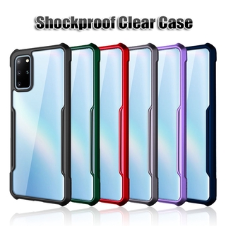 [READY STOCK] Shockproof Clear Casing OPPO A52 A92 A7 A5S A12 A91 F11 Pro F9 Case ATransparent Acrylic Cover