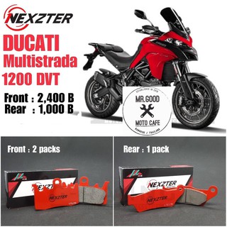 ผ้าเบรค NEXZTER รุ่น NEXT MU SPEC   ใส่ DUCATI Multistrada 1200DVT