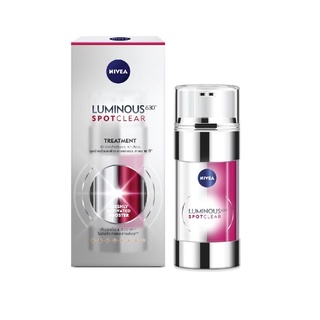 นีเวีย ลูมินัส630 สปอตเคลียร์ ทรีทเม้นท์ 30 มล. NIVEA LUMINOUS630 SPOTCLEAR TREATMENT 30mL (ลดฝ้าแดด)