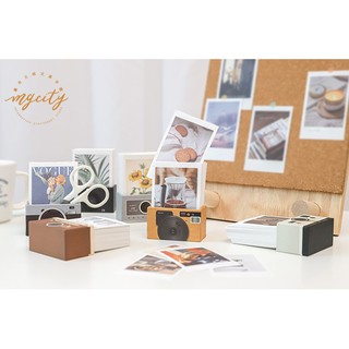 พร้อมส่ง กระดาษภาพตกแต่ง ชุดโพลารอยด์ 200 แผ่น (50ลายลายละ4แผ่น) สวยชิคทุกแบบ คุ้มมาก