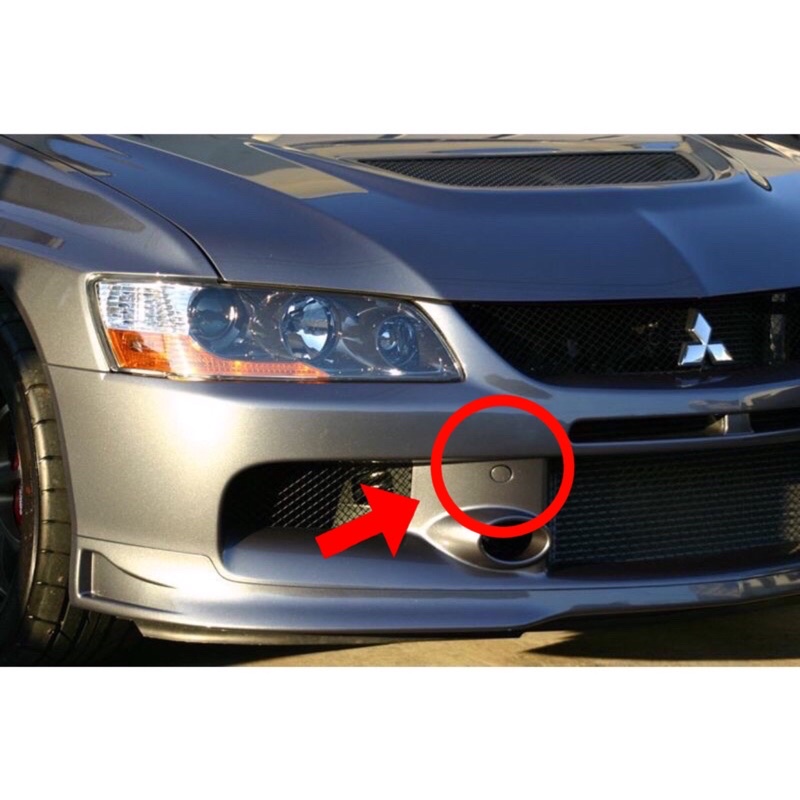 ใหม่ฝาครอบกันชนหน้า Mitsubishi Lancer Evolution Evo9 Ct9a Ct9w 9MR