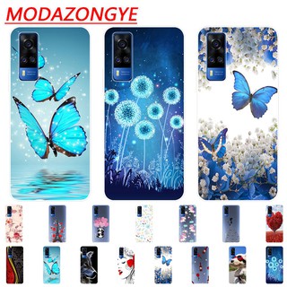 VIVO Y31 2021 เคสซิลิโคน Soft Case Painted VIVO Y31 2021 Y 31 Silicone เคส