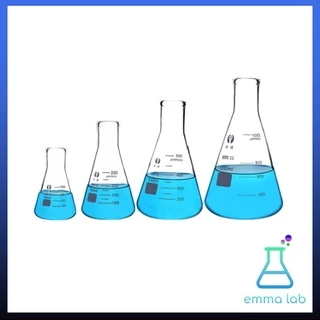 ขวดรูปชมพู่ Erlenmeyer flask 50ml 100ml 250ml 500ml 1000ml 2000ml