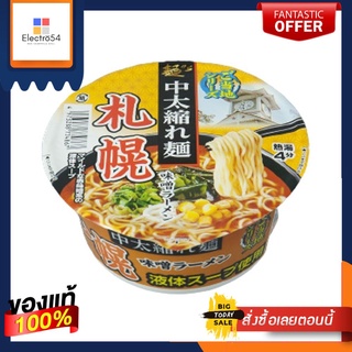 ซูนาโอะชิ ราเมงรสมิโสะชนิดถ้วย 103ก.SUNAOSHI SAPPORO MISO RAMEN 103G.