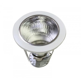 ดาวท์ไลท์ Downlight ดาวไลท์ฝังฝ้า E27 4 นิ้ว รุ่น E27 A4002 - WH สีขาว 10 อัน