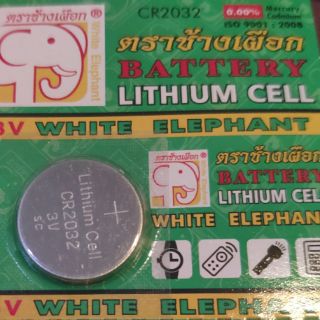 ถ่านกระดุม 3V
เบอร์ CR2032 