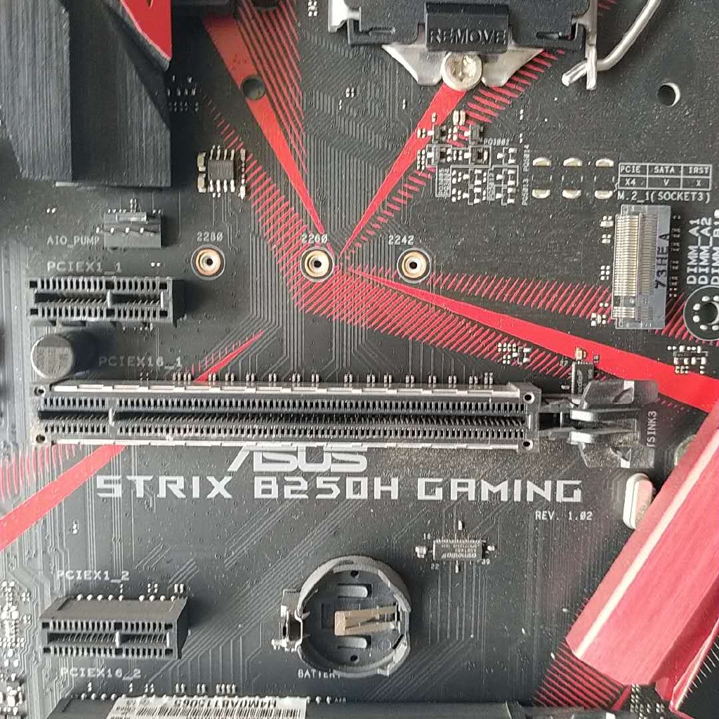 ASUS STRIX B250H GAMING desktop motherboard LGA 1151 DDR4 64GB ATX used motherboard #8