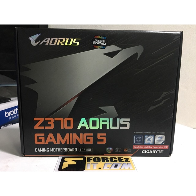 เมนบรอด Z370 Aorus Gamming 5 มือสอง