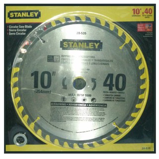 Stanley ใบเลื่อยวงเดือน ขนาด 10" 40ฟัน#1891