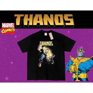 เสื้อยืดMarvel_ลิขสิทธิ์แท้ลายThanosสีดำ(mvx-242)