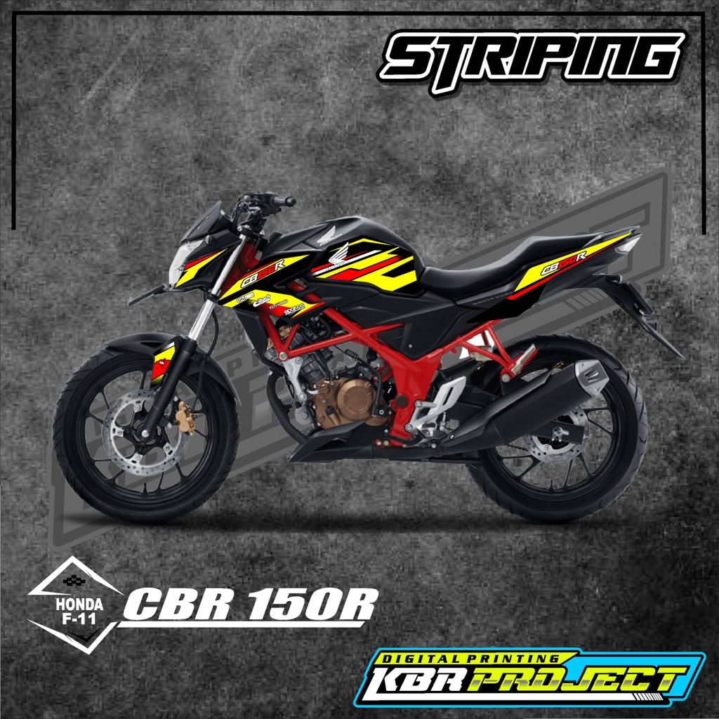 สติ๊กเกอร์ CB 150R, แถบ CB 150R, สติ๊กเกอร์มอเตอร์ไซค์ HONDA, สติ๊กเกอร์วาริation TRANSPARENT