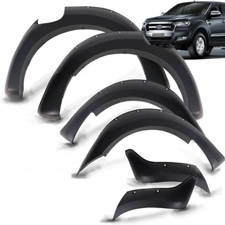 คิ้วล้อ สีดำด้าน ฟอร์ด เรนเจอร์ FORD RANGER T6  โฉม WILDTRANK 2015+