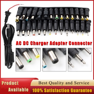 ปลั๊กอะแดปเตอร์ชาร์จ AC/DC 28 ชิ้น/1 ชุด Universal Notebook ยี่ห้อ DC Power Terminal Head Tips Universal Jack Dc 5 . 5 มม.X 2 . 1 มม. อะแดปเตอร์แปลงเชื่อมต่อสายชาร์จแล็ปท็อป