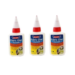 กาวติดผ้า กาวแรงยึดสูง ไฮ คราฟท์ ขนาด 40กรัม Hi Craft Fabric Glue 40g. (FG40) US.Station